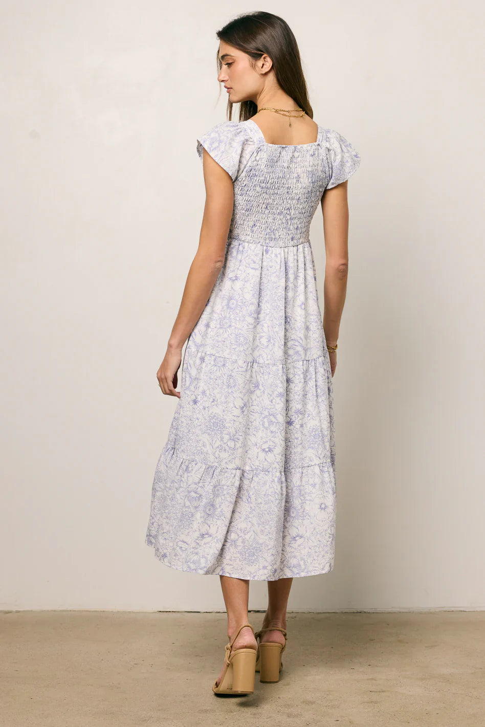 Jenny Floral Midi Dress